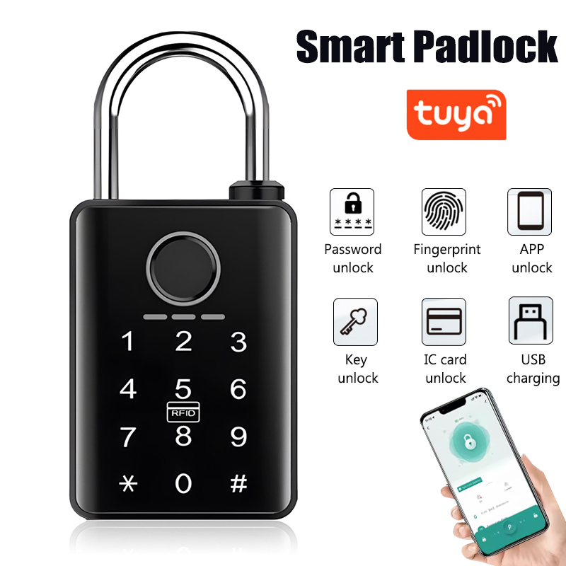 Smart Home Door Lock - Tuya Akıllı Kapı Kilidi Parmak İzi