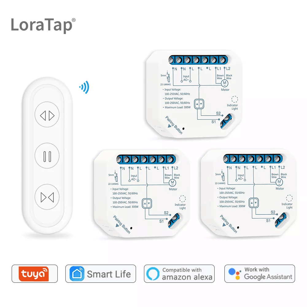Universal Remote Smart Home - Tuya Akıllı Yaşam Perde anahtar modülü