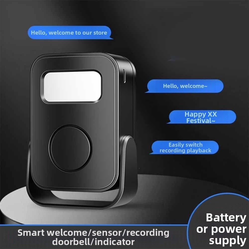Wireless Door Sensor - Kızılötesi Sensörlü Akıllı Karşılama Kapı Zili