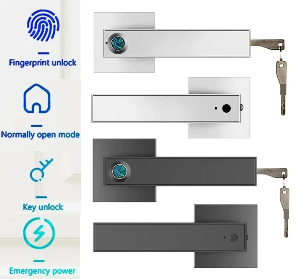 Smart Home Door Lock - Bluetooth uyumlu Tuya APP'li Yeni Akıllı