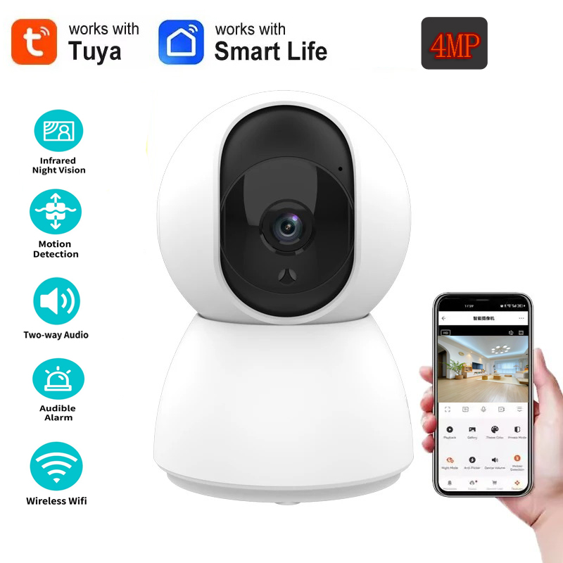 Smart Home Video - Taya 4MP WiFi HD Kamera, Akıllı