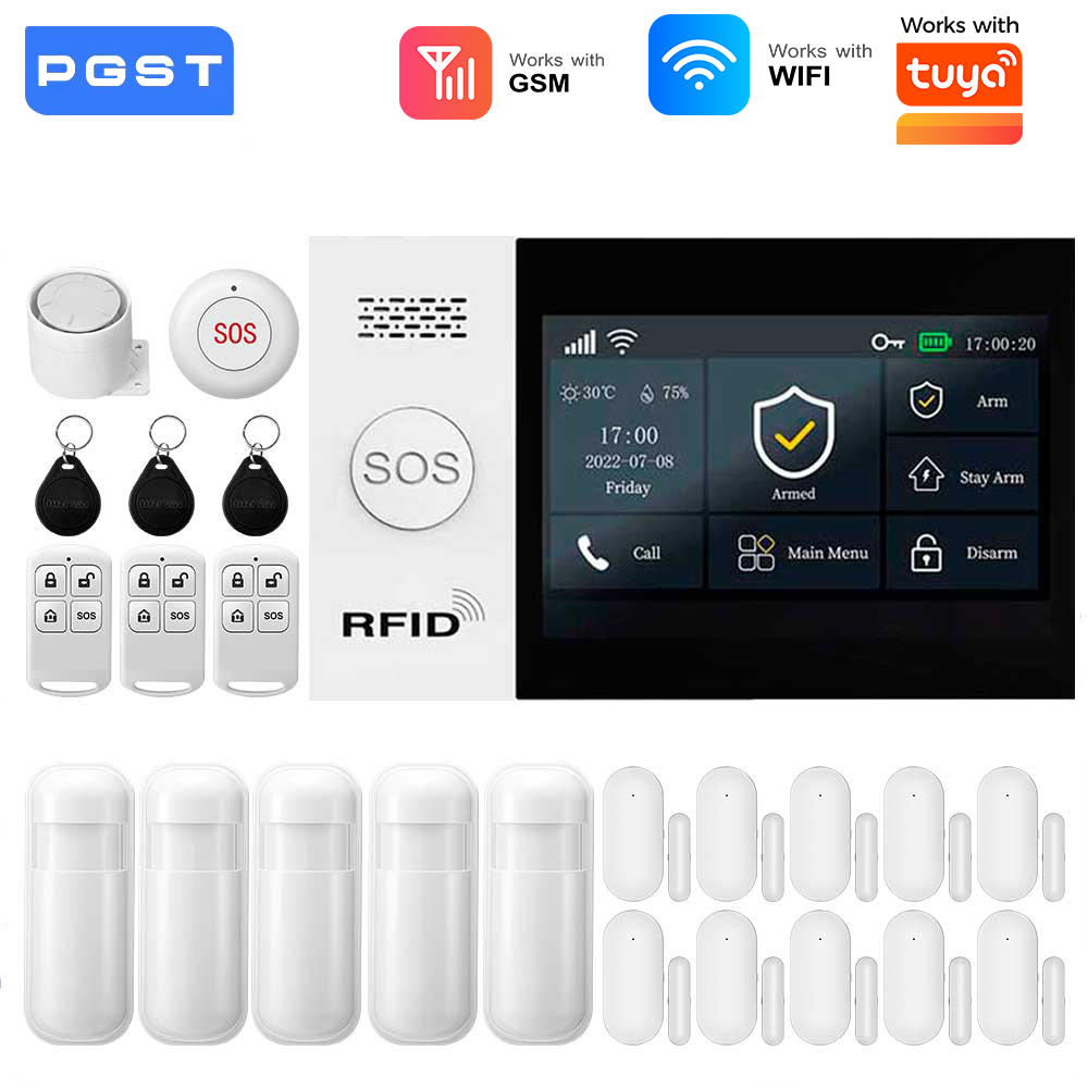 2.4G WIFI Akıllı GSM Alarm Sis - Smart Home Wiser incelemesi ve fiyatı
