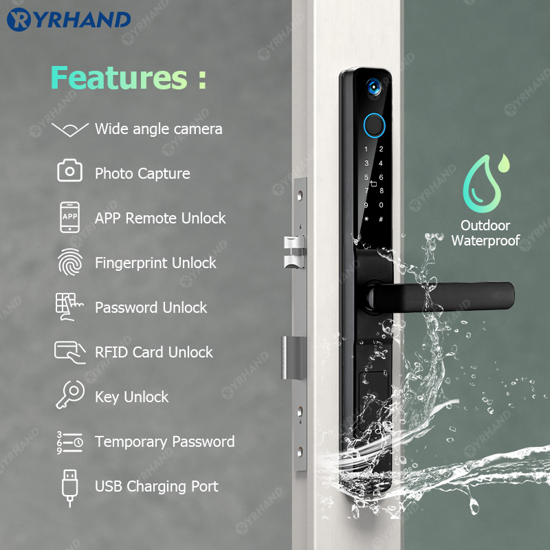 IP66 hand IP66 anahtarsız kedi - Smart Home Door Lock incelemesi ve fiyatı
