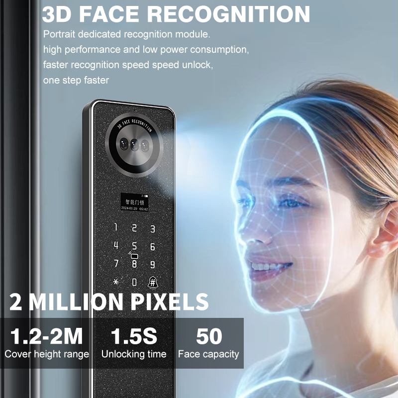 Tuya WiFi Akıllı Kapı Kilidi,  - Smart Home Door Lock incelemesi ve fiyatı