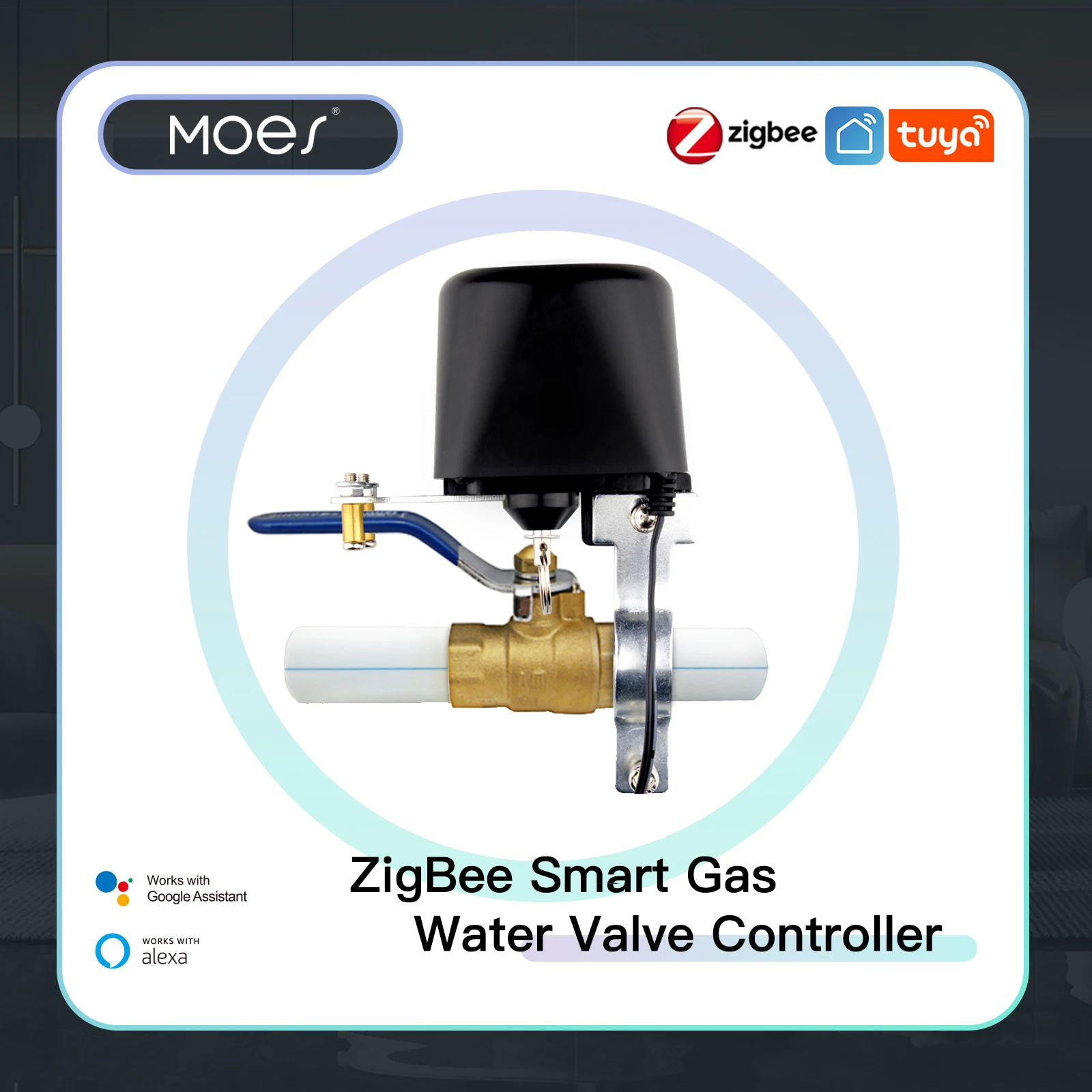 MOES ZigBee 3.0 akıllı gaz su  - Smart Home Plus incelemesi ve fiyatı