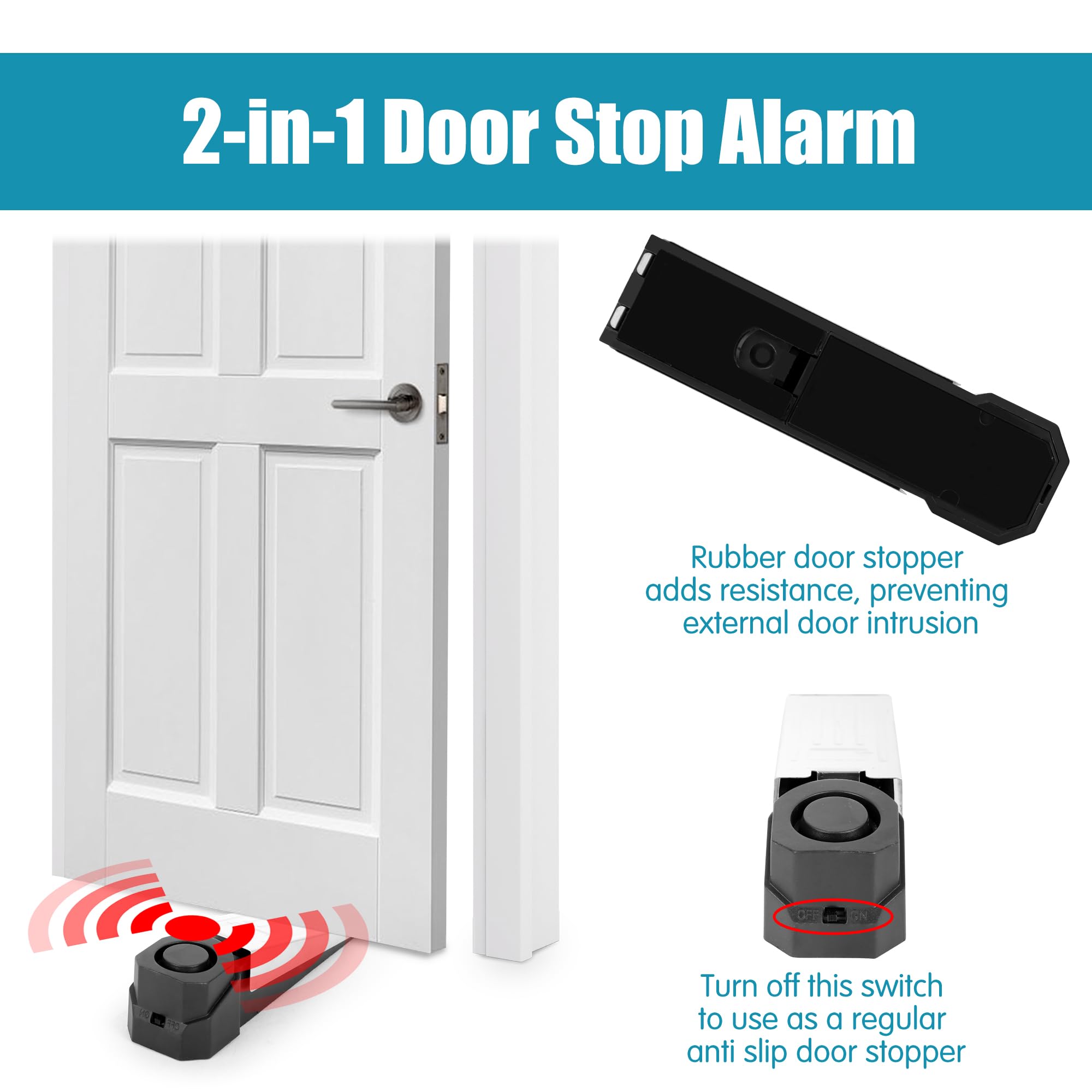 Kablosuz Kapı Durdurma Alarm S - Wireless Door Sensor incelemesi ve fiyatı