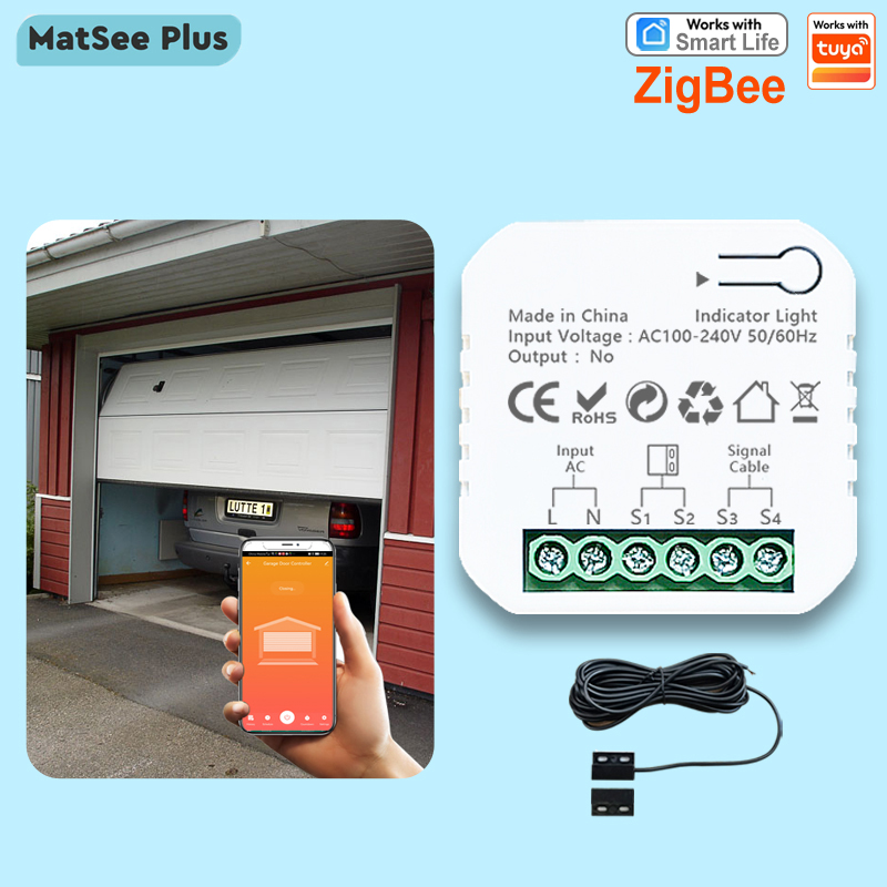 Tuya Smart Life ZigBee garaj k - Smart Home Plus incelemesi ve fiyatı