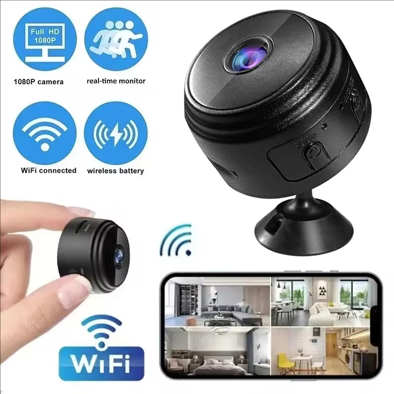 A9 Mini Kameralar 1080P WiFi A - Smart Home Video incelemesi ve fiyatı
