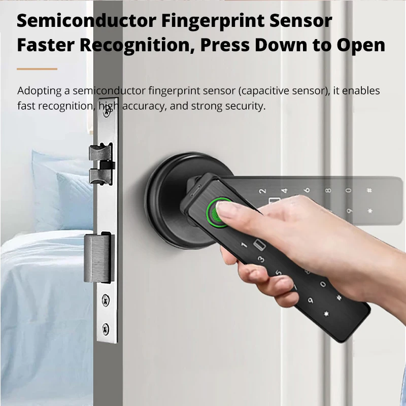Tuya Akıllı Kapı Kilidi Parmak - Smart Home Door Lock incelemesi ve fiyatı