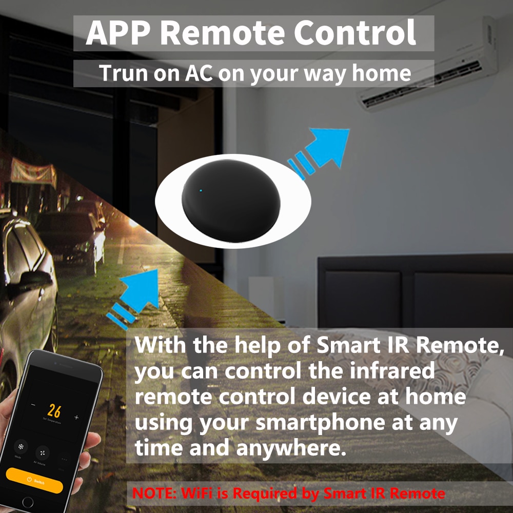 Tuya Akıllı WiFi RF IR Uzaktan - Universal Remote Smart Home incelemesi ve fiyatı