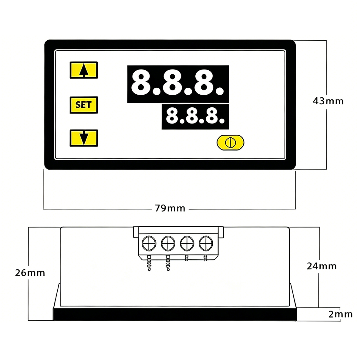 W3230 Dijital Sıcaklık Kontrol - Temperature Sensor incelemesi ve fiyatı