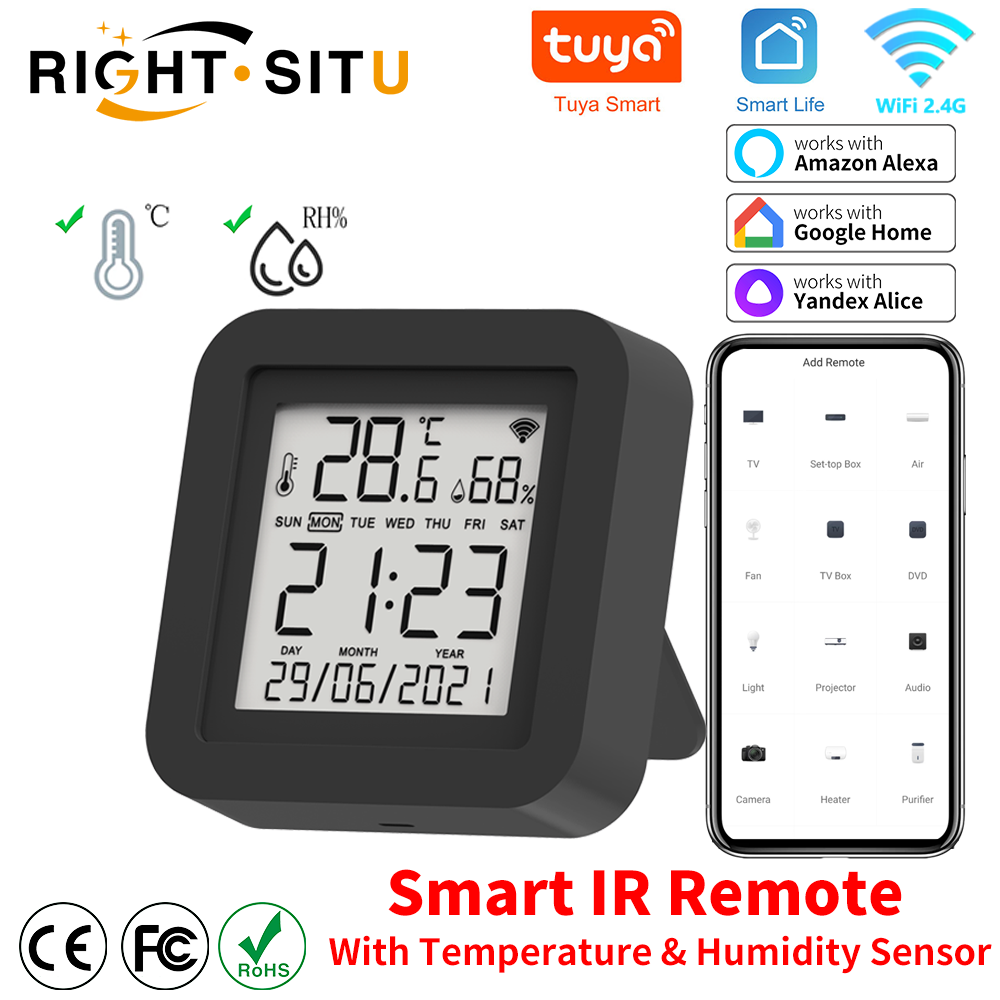Tuya akıllı klima için sıcaklı - Universal Remote Smart Home incelemesi ve fiyatı