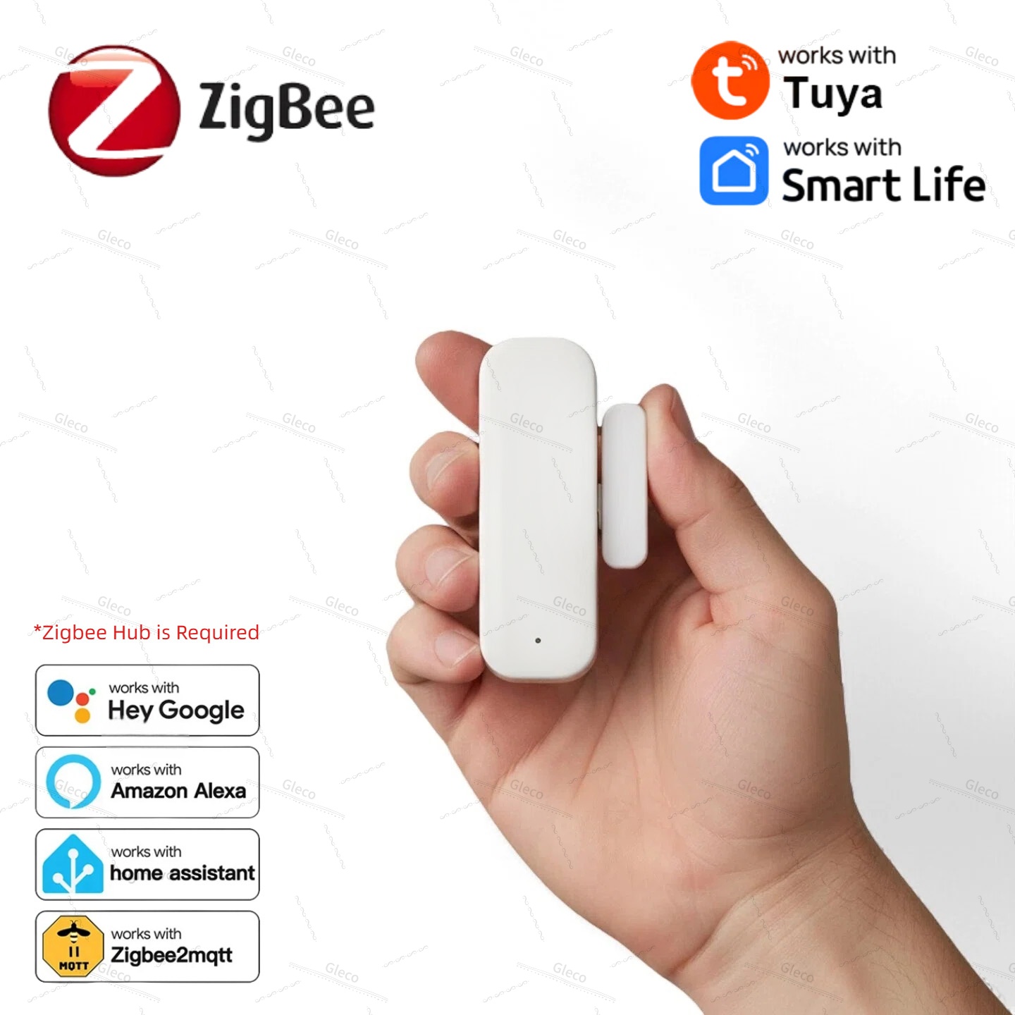 Tuya Zigbee Kapı Pencere Sensö - Wireless Door Sensor incelemesi ve fiyatı