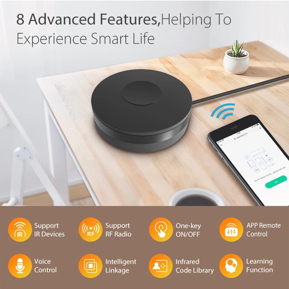 Tuya akıllı Wifi RF IR uzaktan - Universal Remote Smart Home incelemesi ve fiyatı