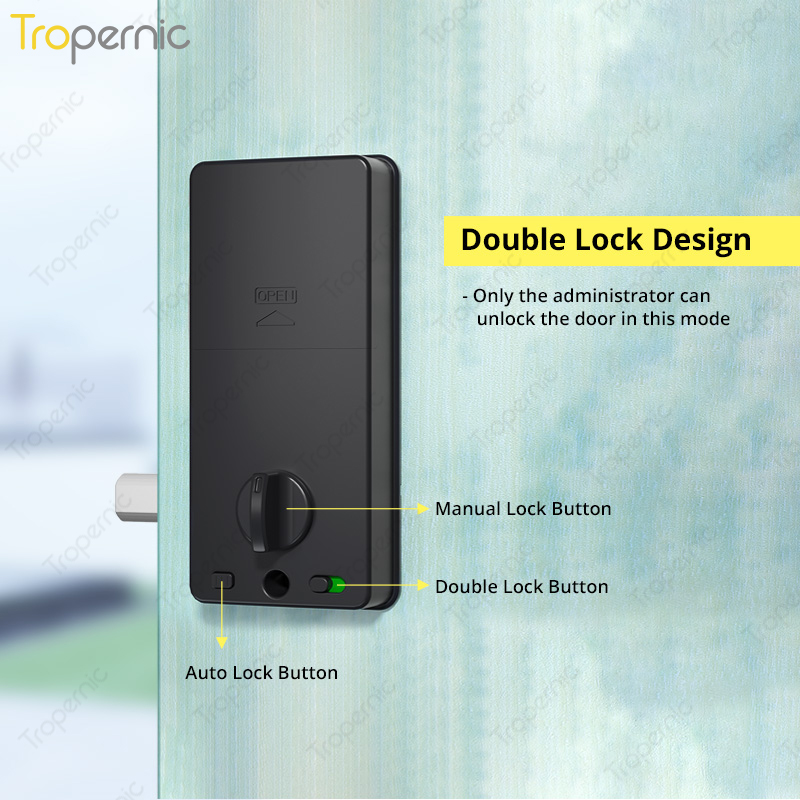 Tuya Zigbee kapı sürgü kilitle - Smart Home Door Lock incelemesi ve fiyatı